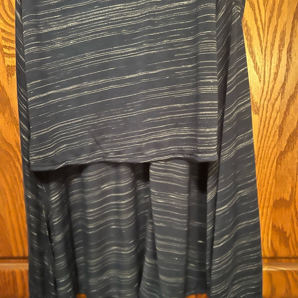 Torrid Navy and White Striped Sleeveless Top - Picture 3 of 4